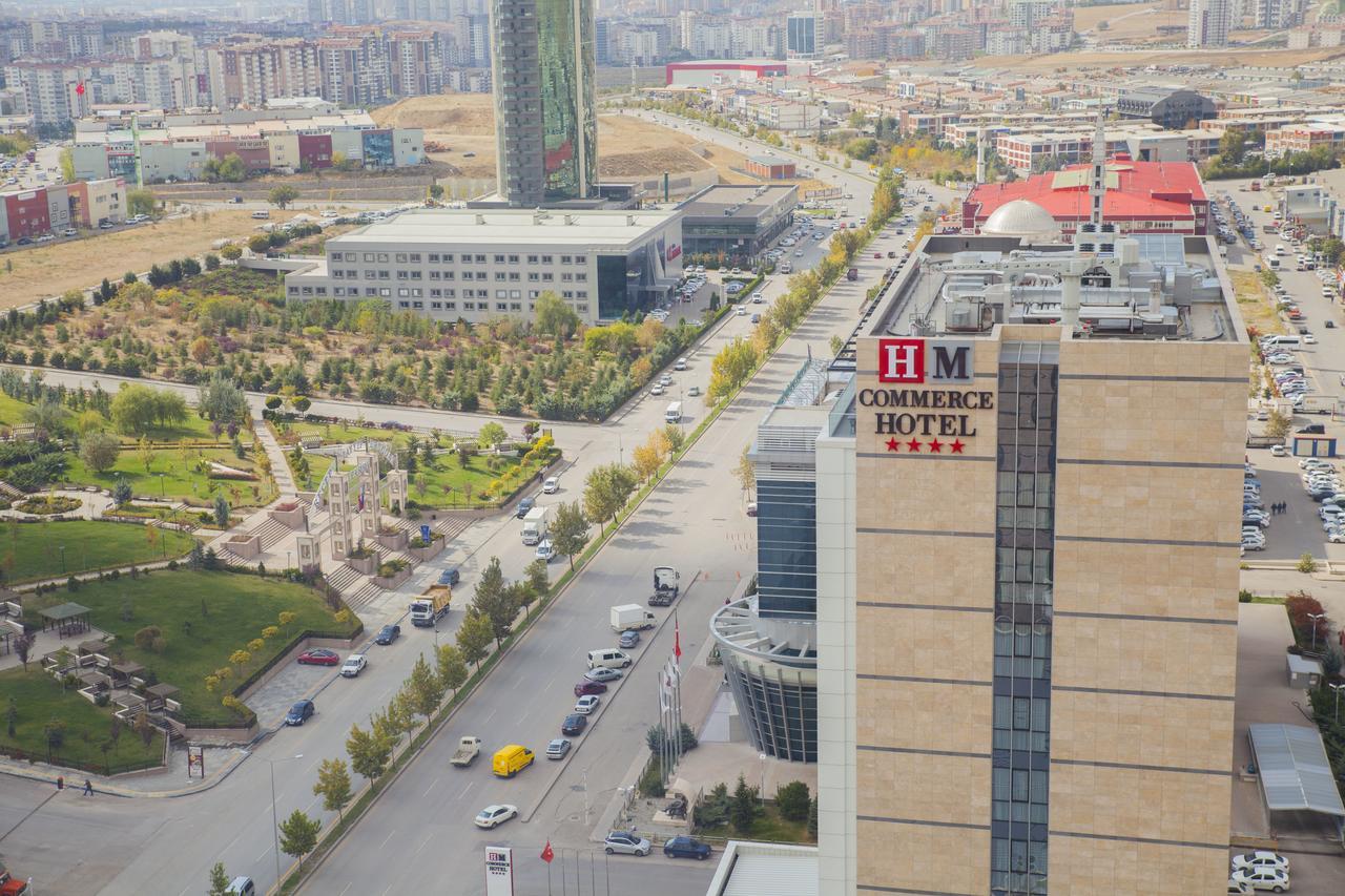 Hm Commerce Hotel Ankara Buitenkant foto