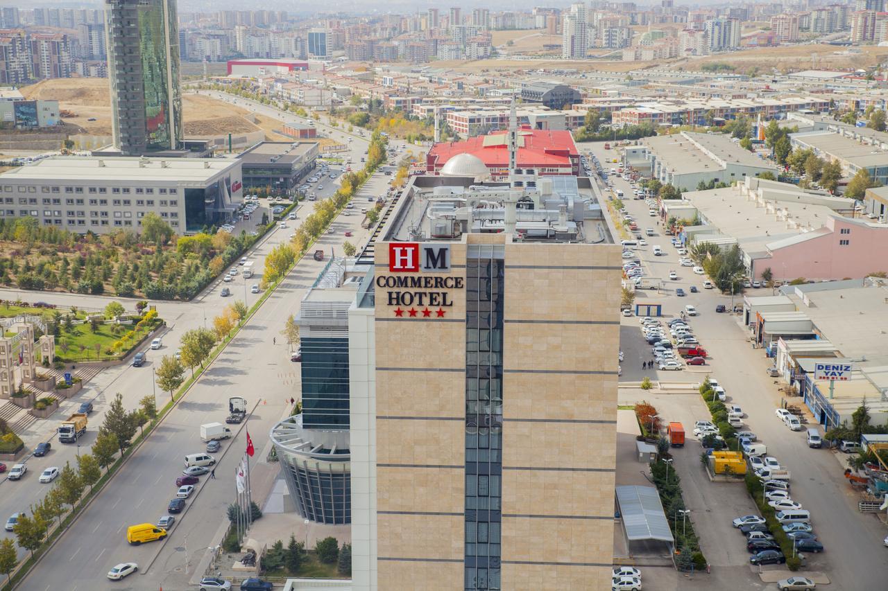 Hm Commerce Hotel Ankara Buitenkant foto