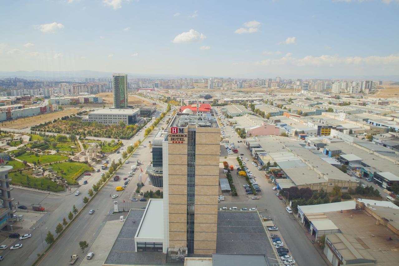 Hm Commerce Hotel Ankara Buitenkant foto